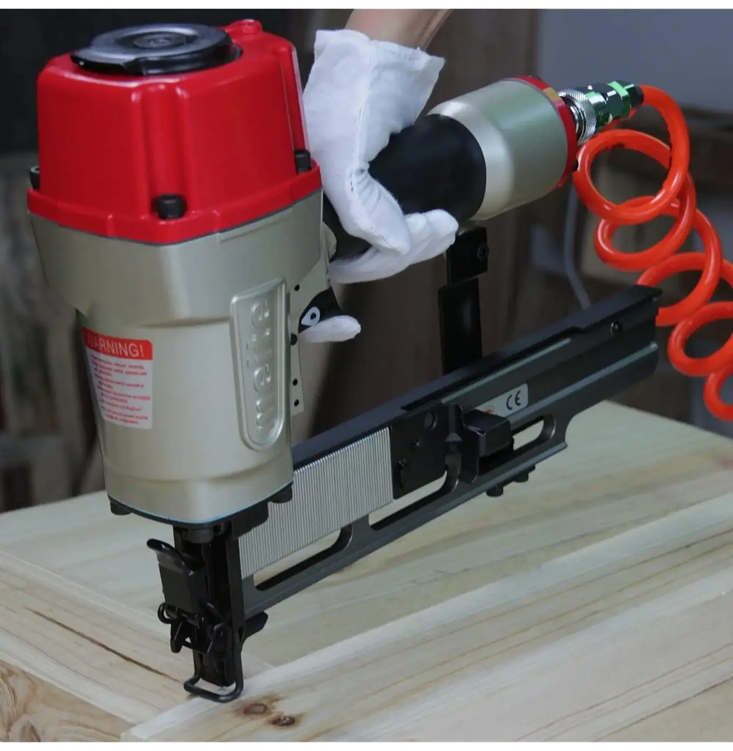Grapadora Esqueletera Neumática Meite MT-851-H – Profesiona 5