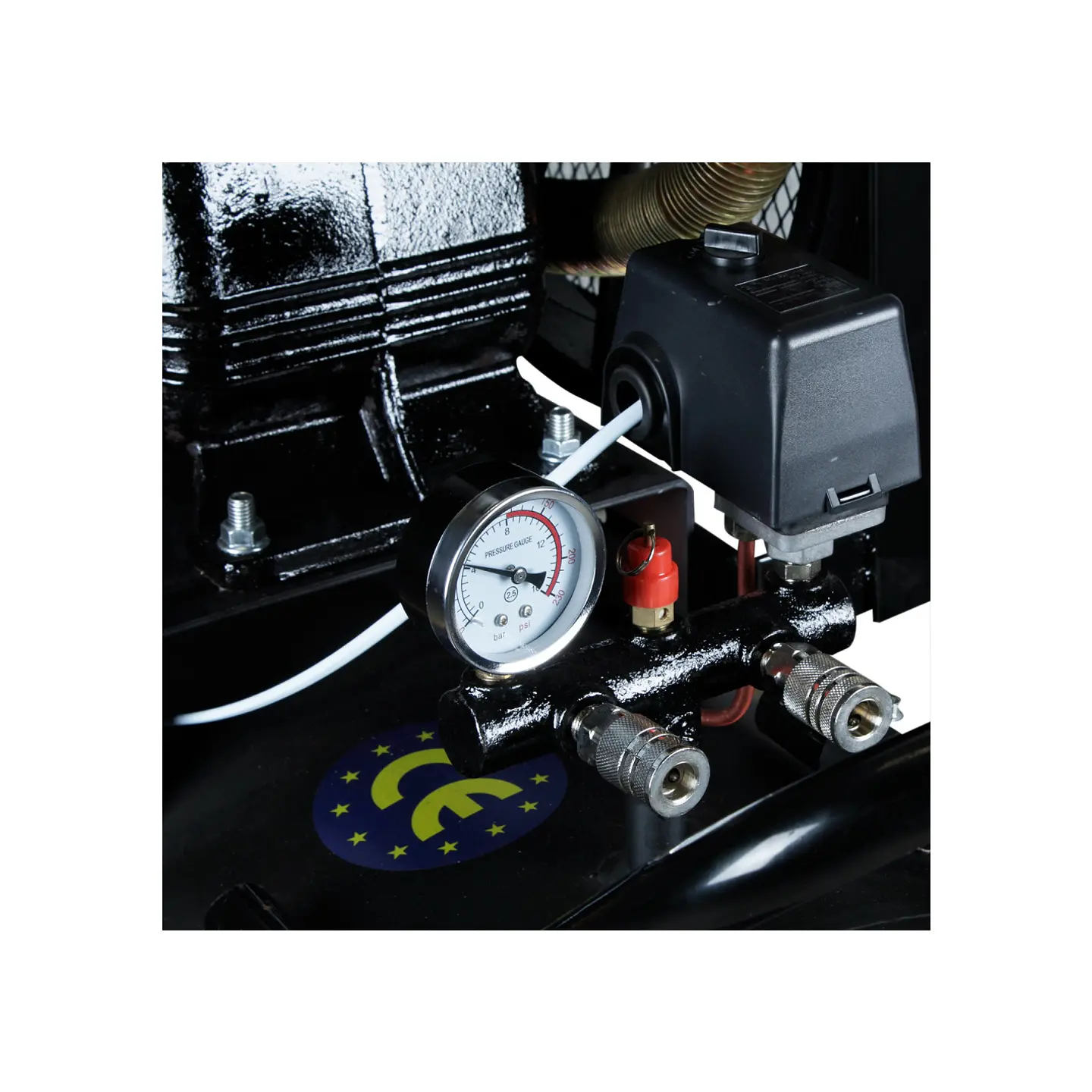 Compresor Everest CEV75300 – 7,5 HP, 300 Litros, Trifásico 380V 3