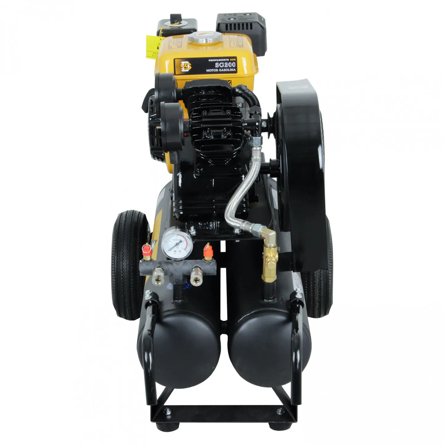 Compresor Autónomo a Gasolina 5.5HP 35L Everest LH2051G 3