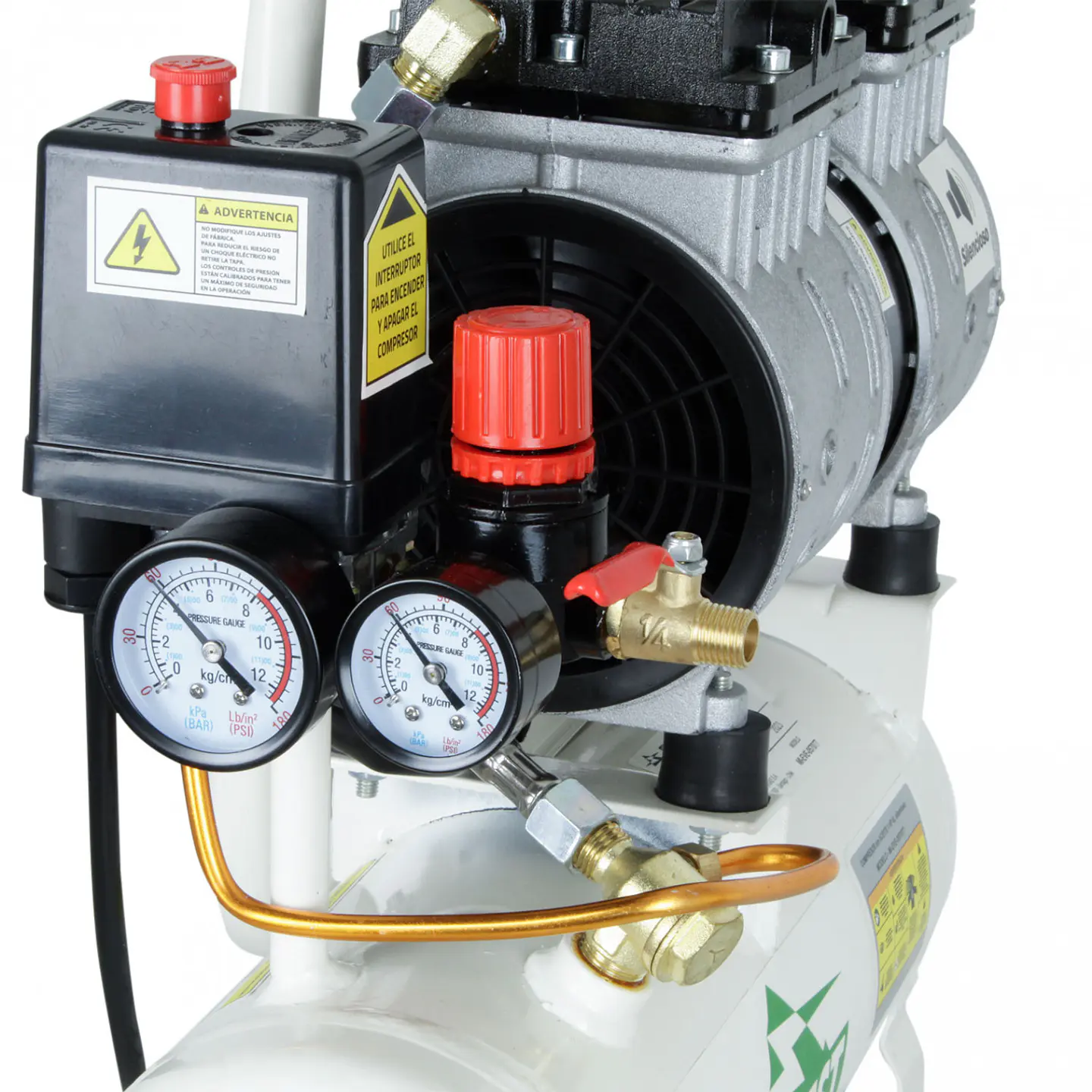  Compresor Silencioso sin Aceite 1HP 6L – EWS06 2