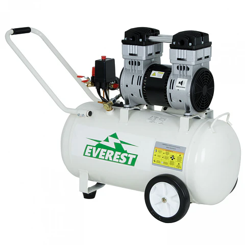  Compresor Silencioso Sin Aceite 2.5 HP 50L – EWS50
