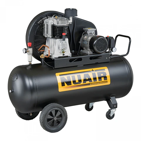 Compresor Industrial 5,5 HP 270 Litros – Nuair (Italia)