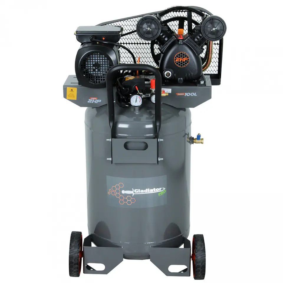 Compresor Vertical 2HP 100L 2