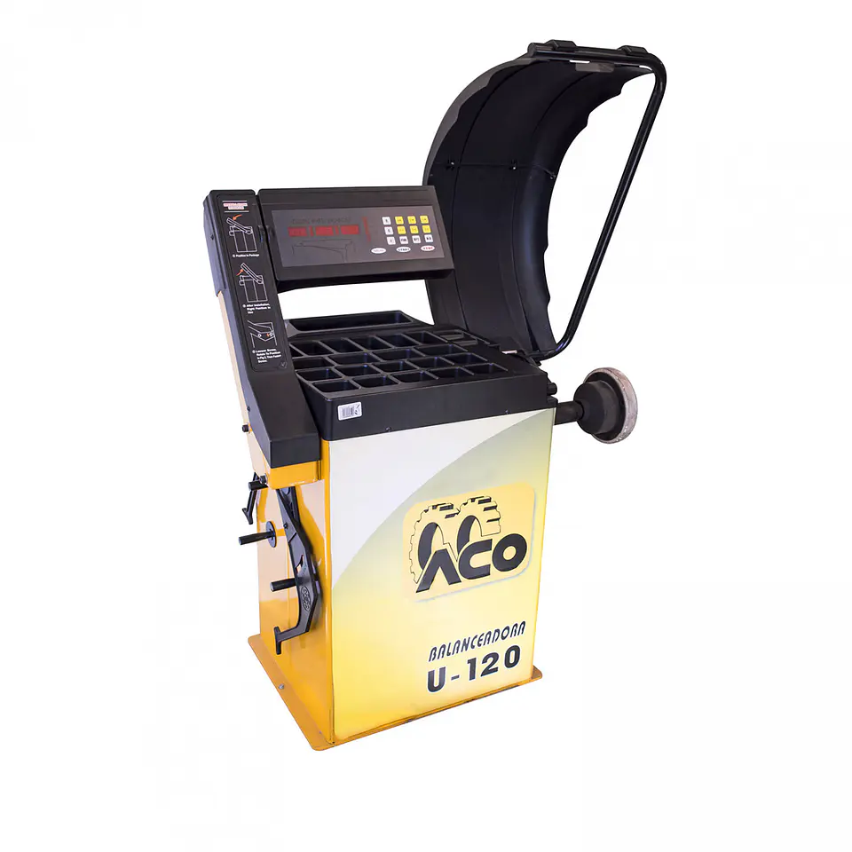 Balanceadora de Ruedas U-120 – Semi Automática con Medición Automática 1