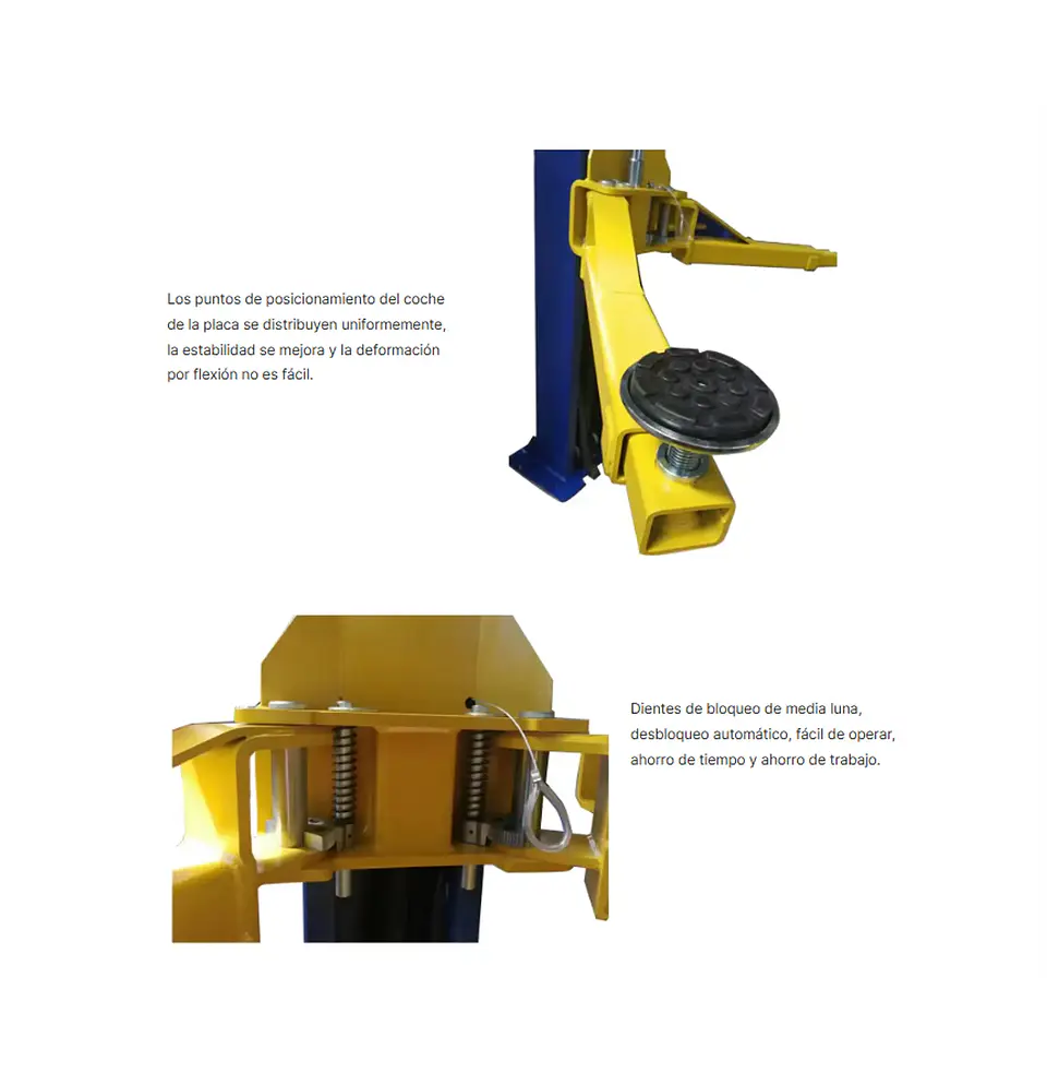 Elevador Hidráulico Automotriz 2 Columnas | 4.000 kg (ÚLTIMAS UNIDADES) 4