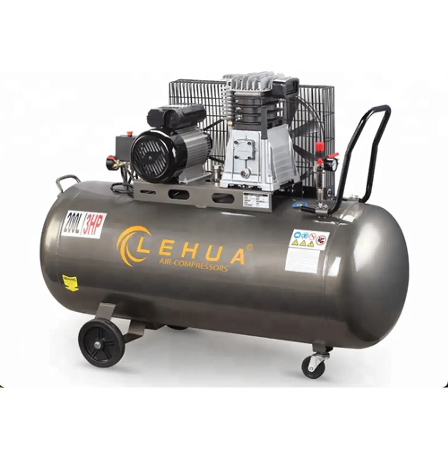 Compresor Lehua 3.0 HP 200 Lts Monofásico 1