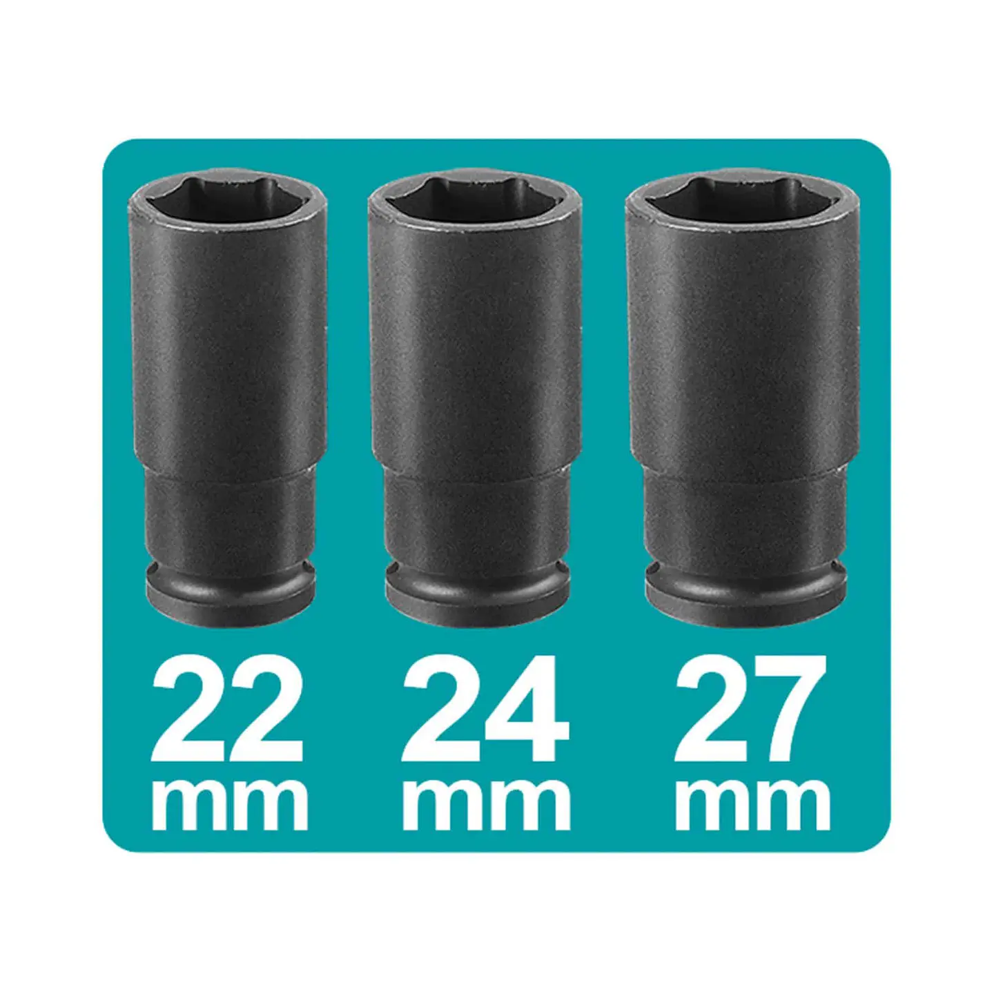 Llave de Impacto 1/2″ 850 Nm 2 Baterías 3