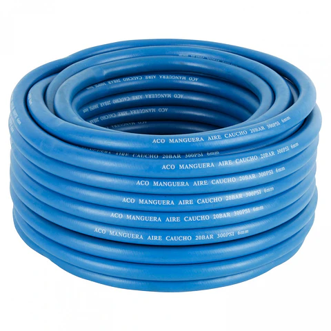 Rollo Manguera de Aire 1/4" 20 mts M1/4