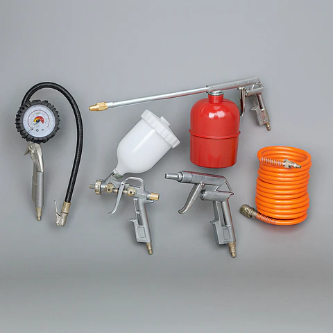 Kit Pistola de Pintar 5 Piezas 