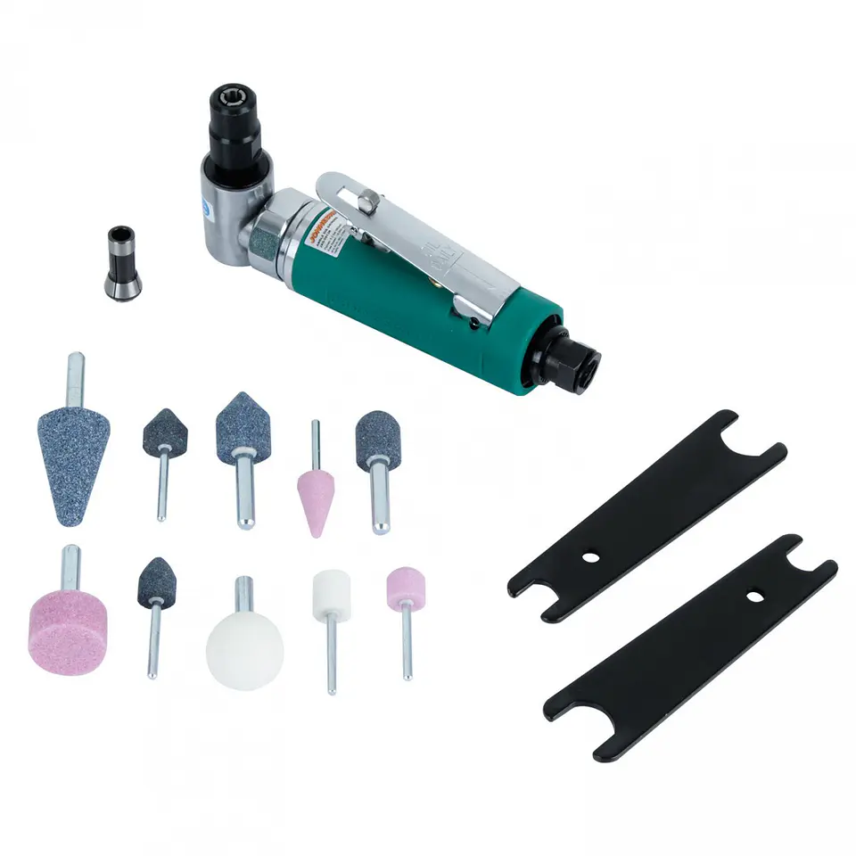 KIT ESMERIL ANGULAR MINI 1/4” CON PIEDRAS JAG-0913RK 2