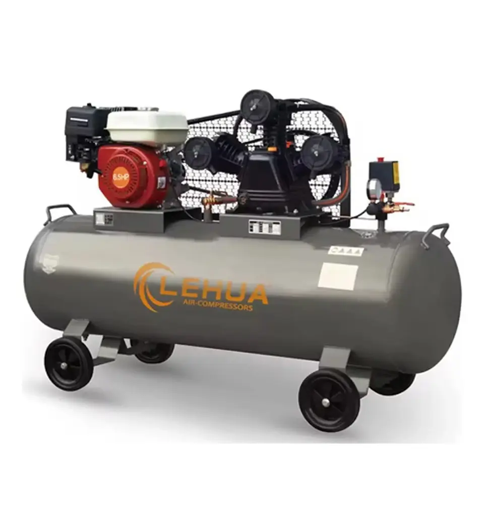Compresor Lehua Autónomo 6,5 HP Bencinero 200 Lts 1