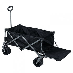 Carro de Arrastre Plegable con Lona Impermeable