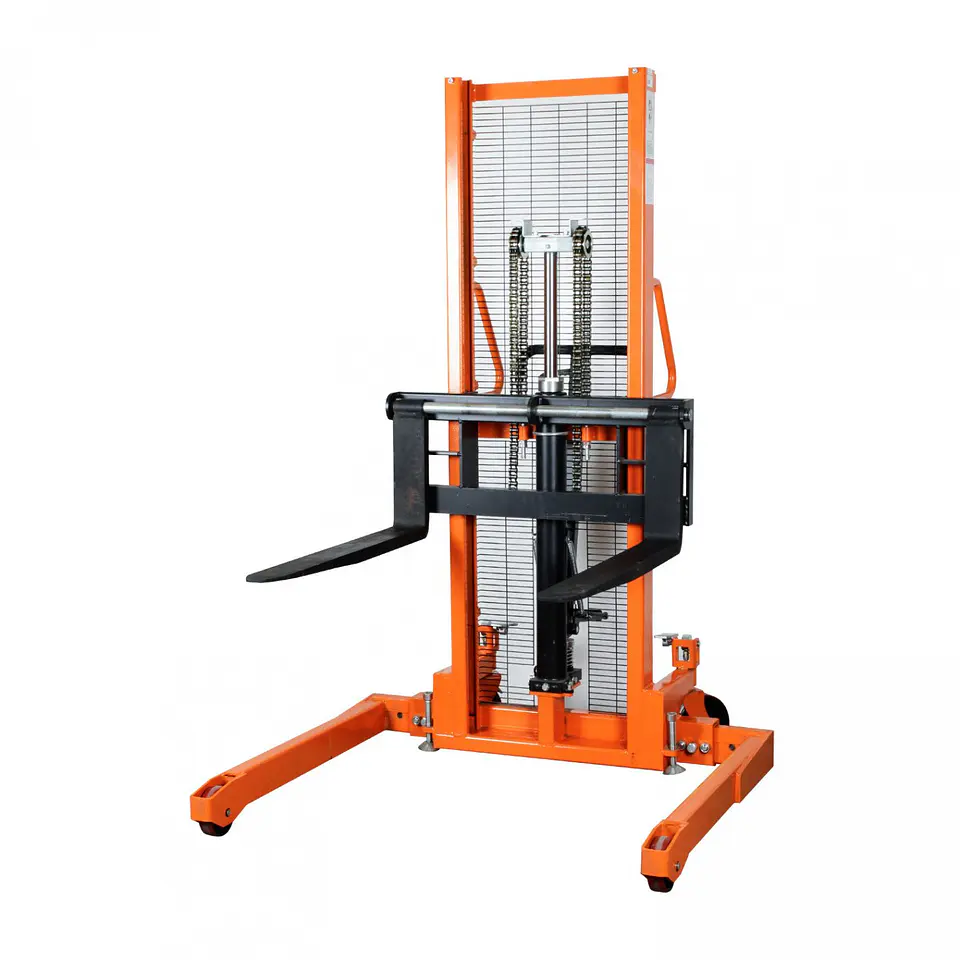 Apilador Manual Base Ancha 1.000 kg – 1.6 m | Modelo SFH1016AG 1
