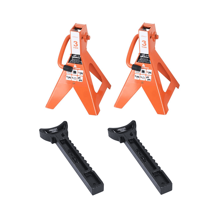 Banquillos Mecánicos 3 Toneladas (Par)  3