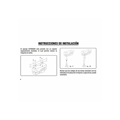Tecle Eléctrico 200 kg 450W – Alzada 6–12 m – Modelo AP8100/25