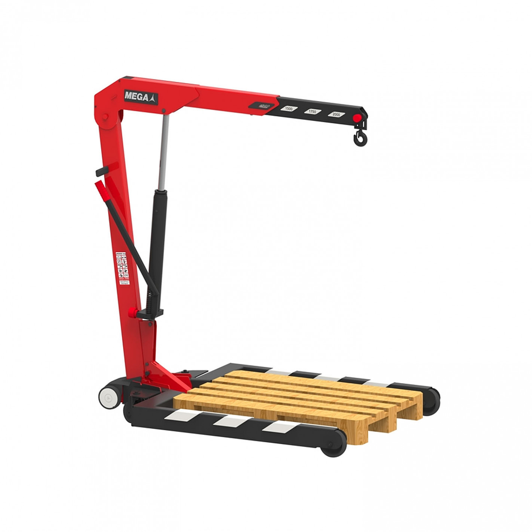 Grúa Pluma Plegable 2000 kg – Modelo CRP20 1