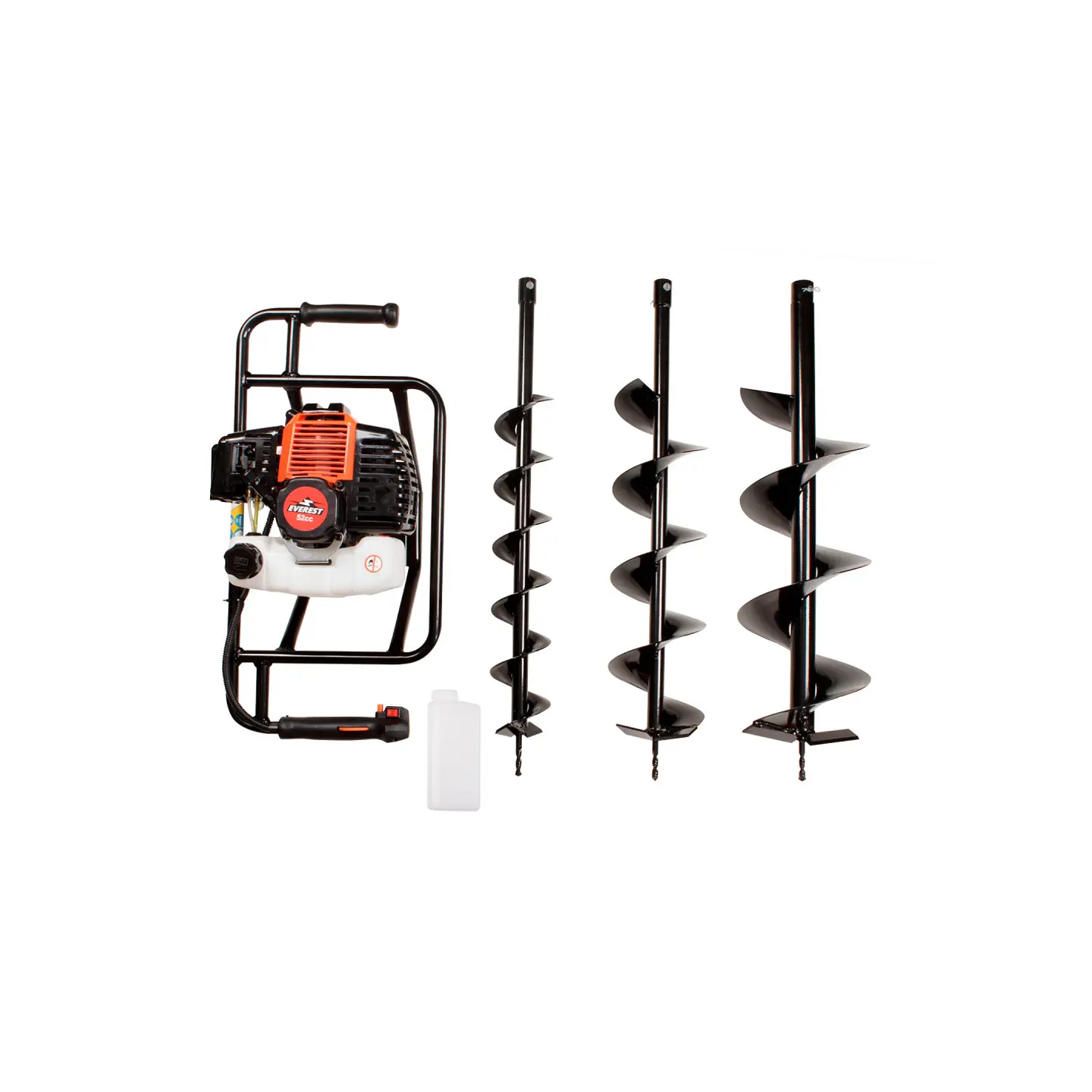 Ahoyador 52cc con Caja Reductora – Modelo HR-DR4902 (Incluye 3 Brocas) 3