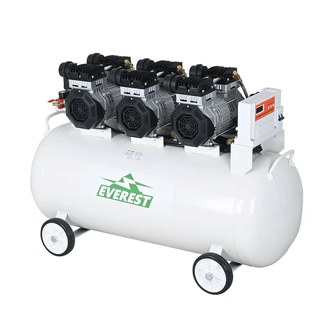 Compresor Sin Aceite Silencioso Everest 6 HP 150 L