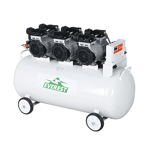 Compresor Sin Aceite Silencioso 6 HP 150 L 
