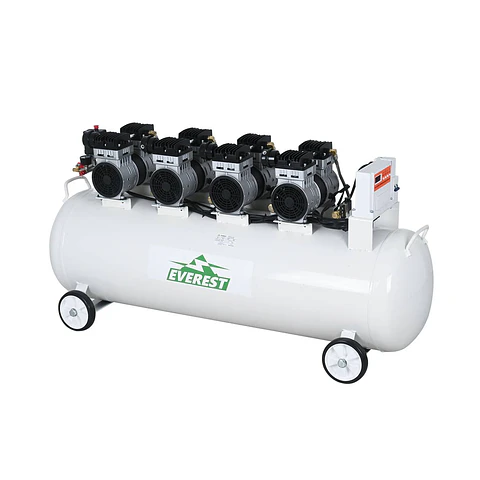 Compresor Sin Aceite Silencioso 4 HP – Modelo EWS-40200 (200 Litros)