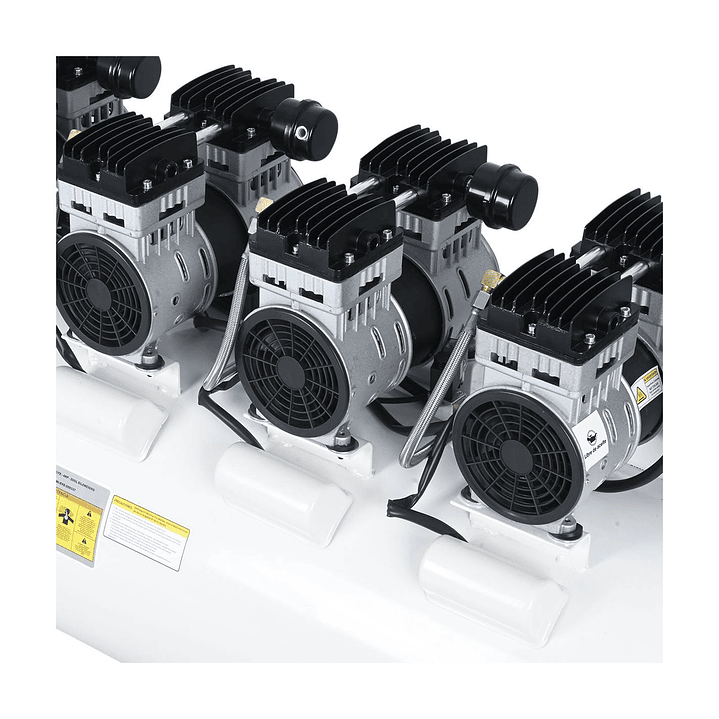 Compresor Sin Aceite Silencioso 4 HP – Modelo EWS-40200 (200 Litros) 2