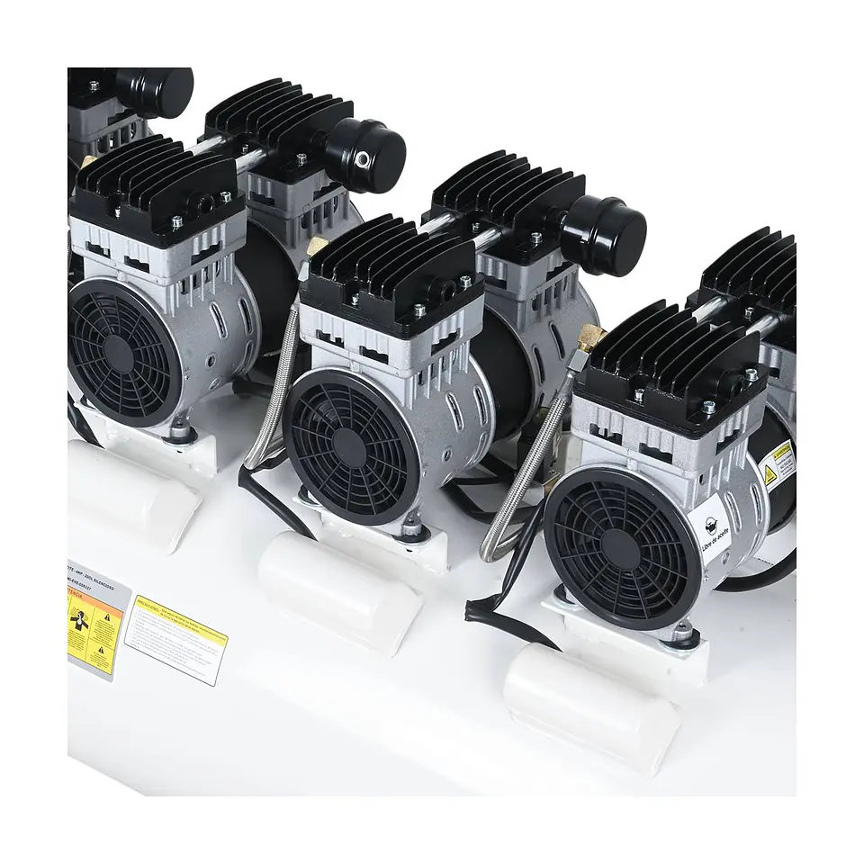 Compresor Sin Aceite Silencioso 4 HP – Modelo EWS-40200 (200 Litros) 2