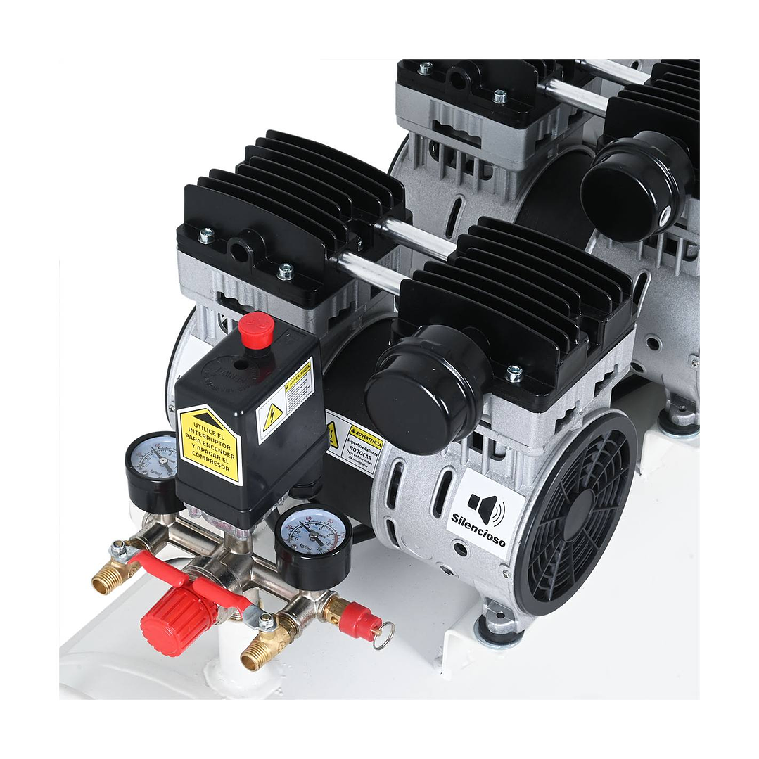 Compresor Sin Aceite Silencioso 4 HP – Modelo EWS-40200 (200 Litros) 3