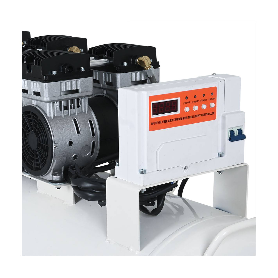 Compresor Sin Aceite Silencioso 4 HP – Modelo EWS-40200 (200 Litros) 4