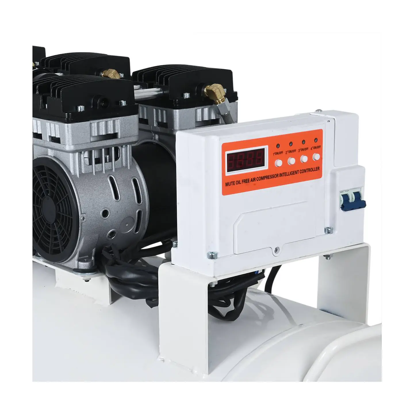 Compresor Sin Aceite Silencioso 4 HP – Modelo EWS-40200 (200 Litros) 4