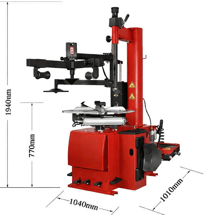 Desmontadora de Neumáticos Automotriz con Brazo Auxiliar 3