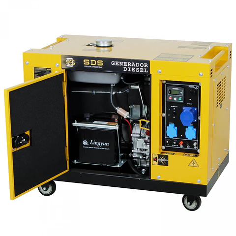 Generador Diésel 6,5 kW – 220V con ATS