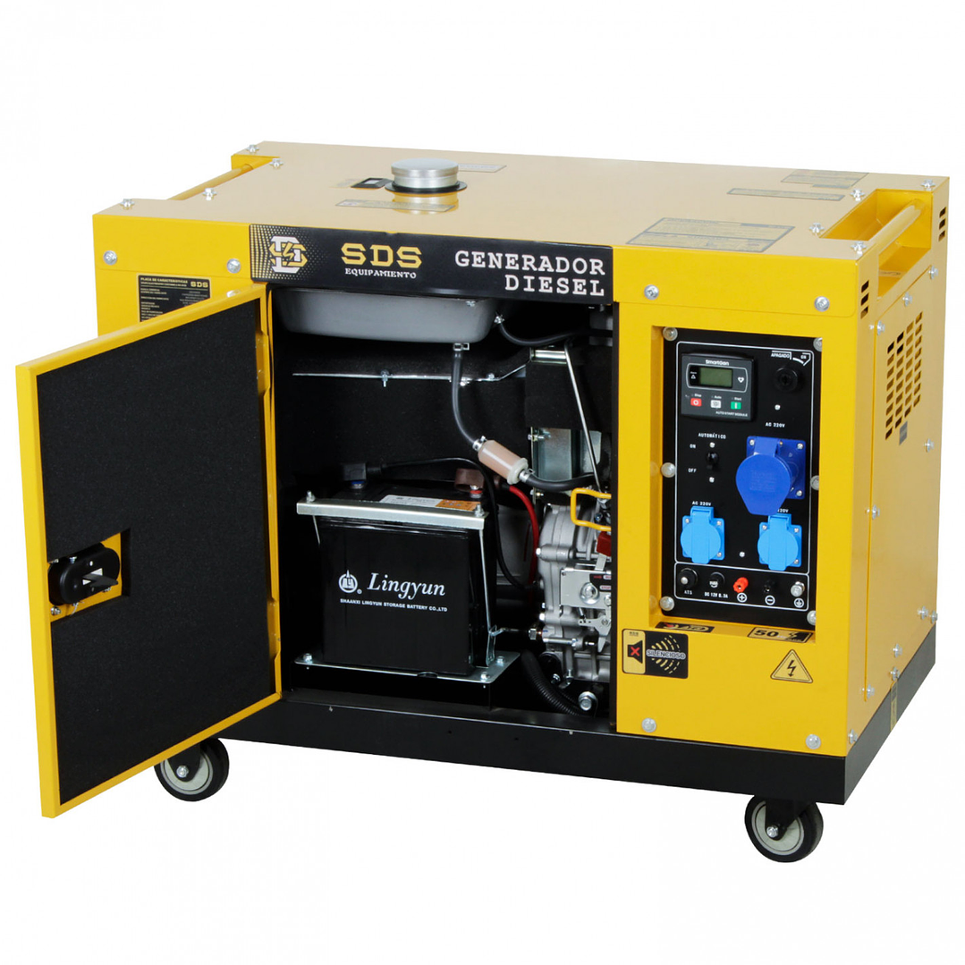 Generador Diésel 6,5 kW – 220V con ATS 2