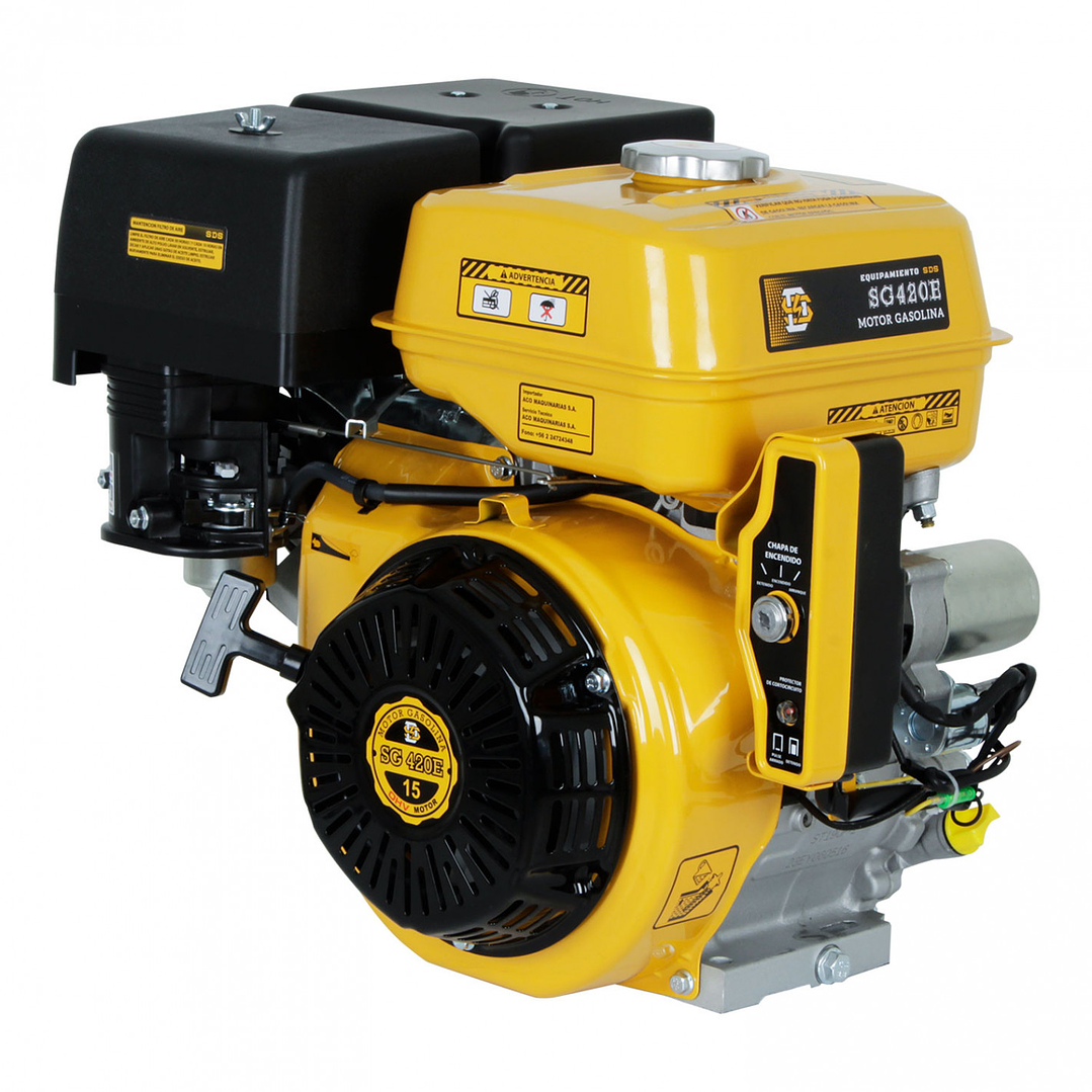 Motor a Gasolina 16 HP – SG420E (Arranque Eléctrico) 1