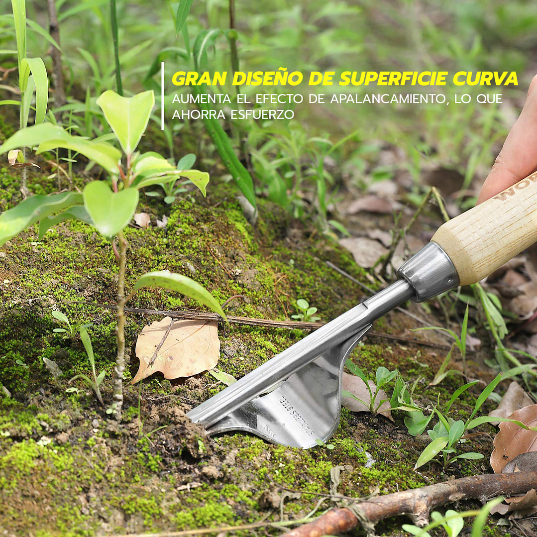 Juego de Herramientas de Jardín 7 Piezas con Bolso Verde – WP206803A 5