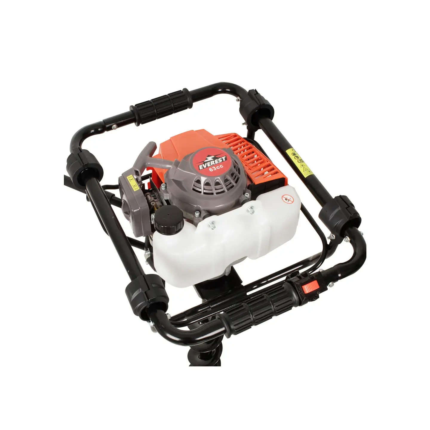 Ahoyador a Gasolina 63 cc con Embrague y Caja Reductora 4