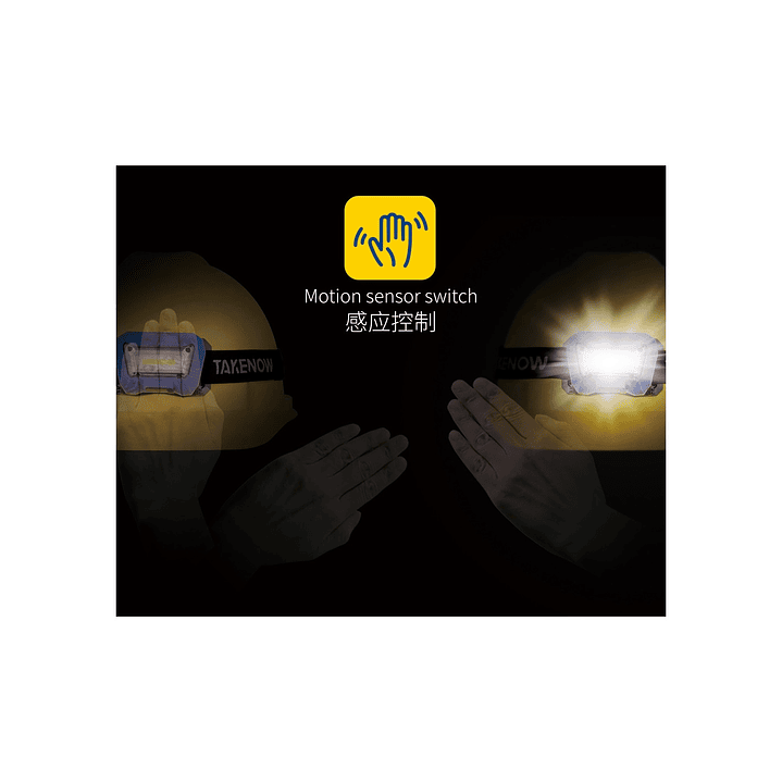 Lámpara LED Frontal 300 Lúmenes Recargable – HL001 4