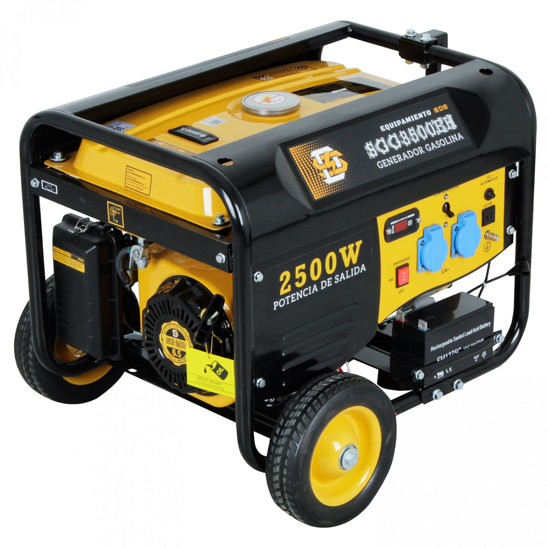 Generador Bencinero 2,8 kW 220 V – Modelo SGG3500EH 1