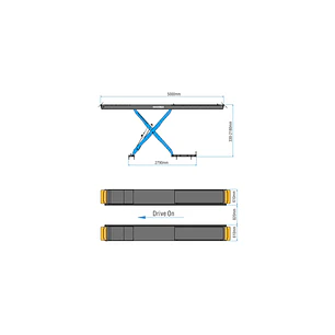 Elevador de Alineación Tijera 5.500 kg – HXL6755W