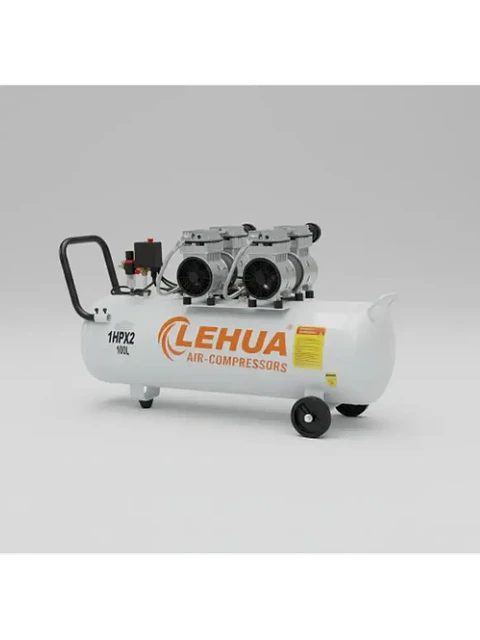 Compresor Silencioso 2 HP 100 Litros Monofásico