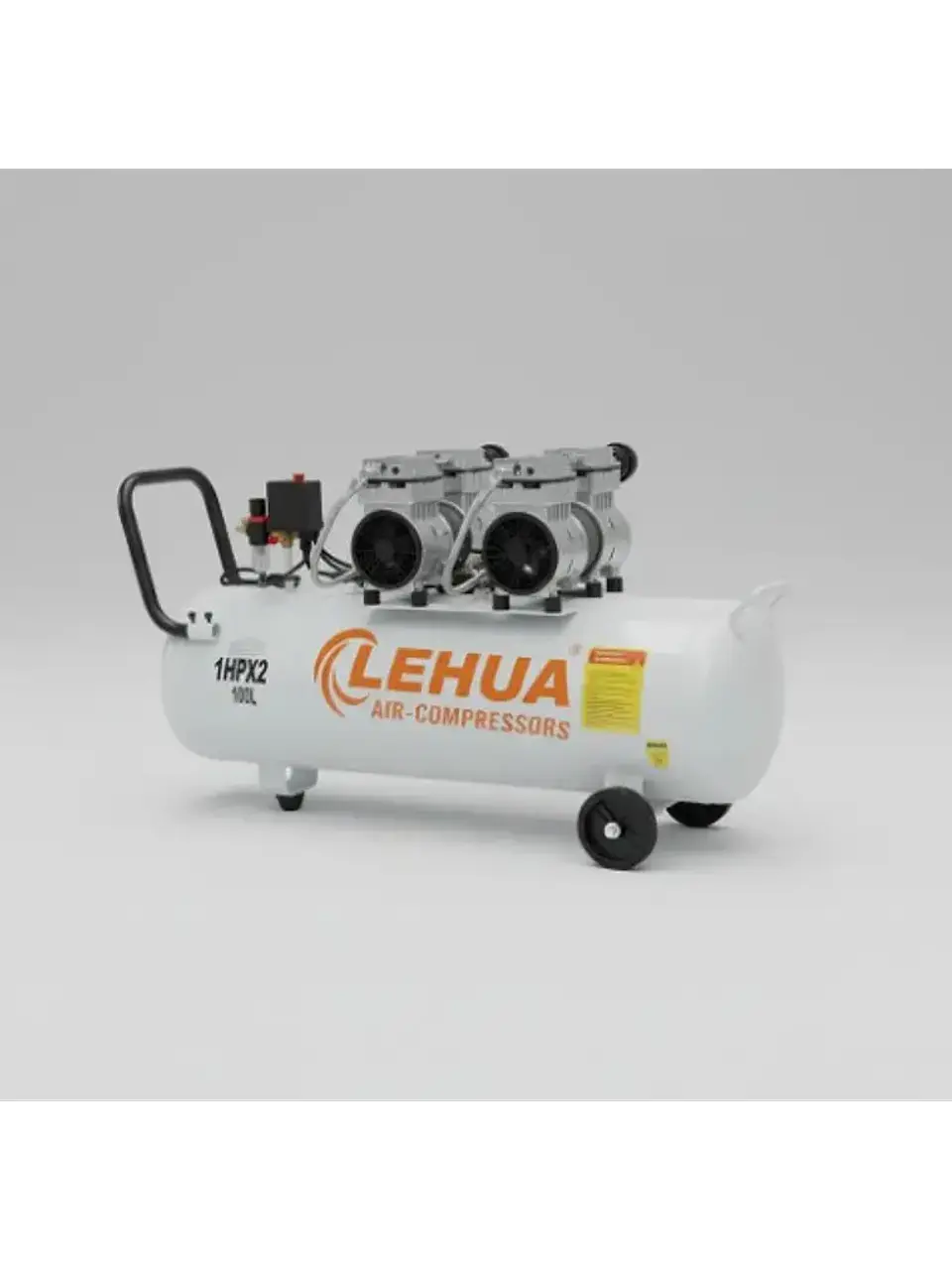 Compresor Silencioso 2 HP 100 Litros Monofásico 1