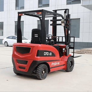 Grúa Horquilla Eléctrica 3.0 Ton Mástil Triple 4.5mt