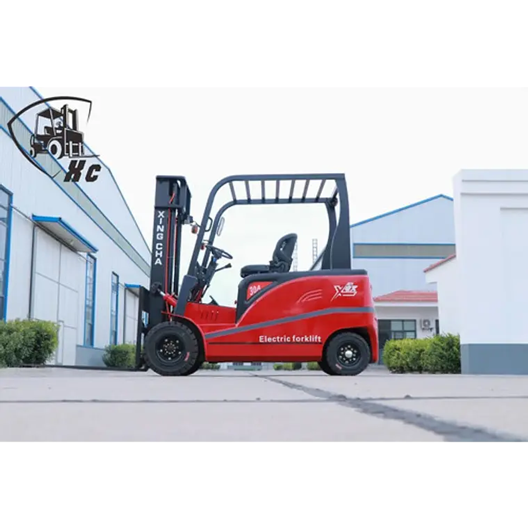 Grúa Horquilla Eléctrica 3.0 Ton Mástil Triple 4.5mt 2