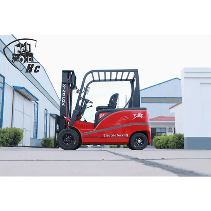 Grúa Horquilla Eléctrica 3.0 Ton Mástil Triple 4.5mt 2