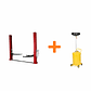 PACK ELEVADOR 2 COLUMNAS 4.000 KG + RECOGEDOR DE ACEITE 65 LT - Miniatura 1