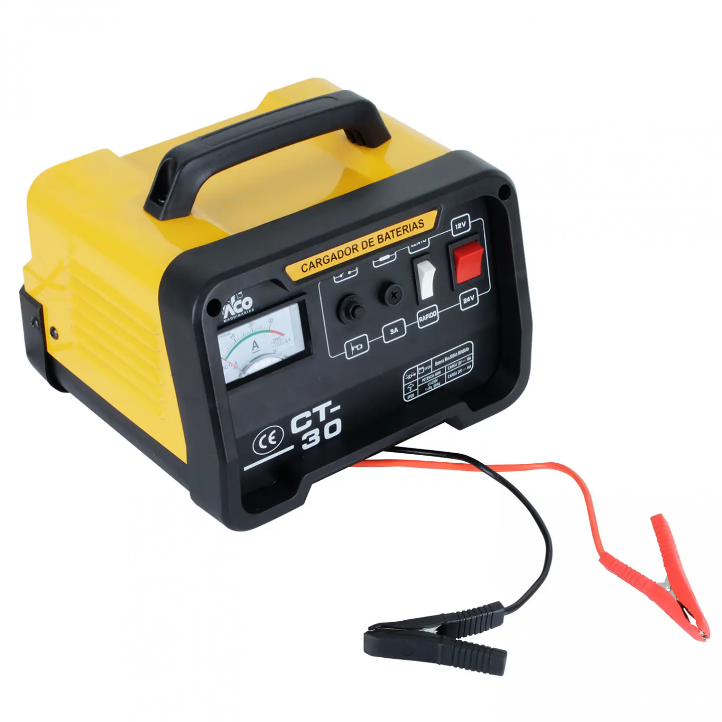 Cargador de Batería CT-30 12V / 24V 1
