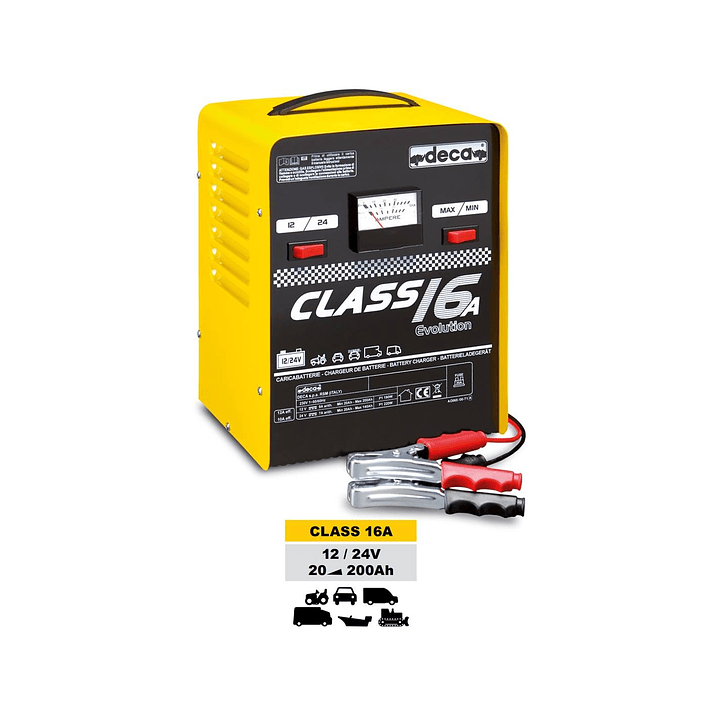 Cargador de Baterías Class 16 Modelo 310000 12V / 24V 1