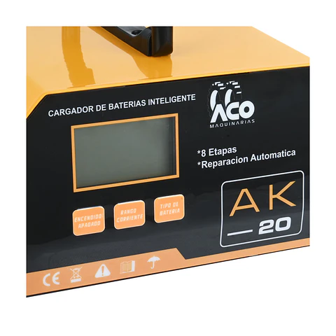Cargador de Batería Inteligente AK20 12V / 24V