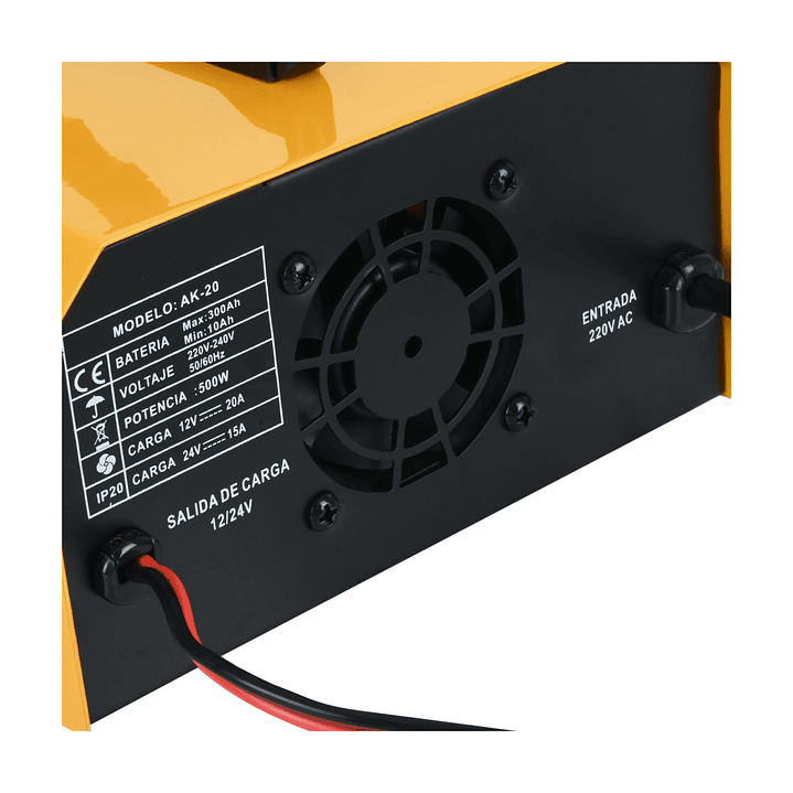 Cargador de Batería Inteligente AK20 12V / 24V 3