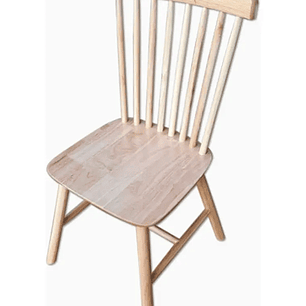 Silla Windsor de Madera Original Barniz Natural