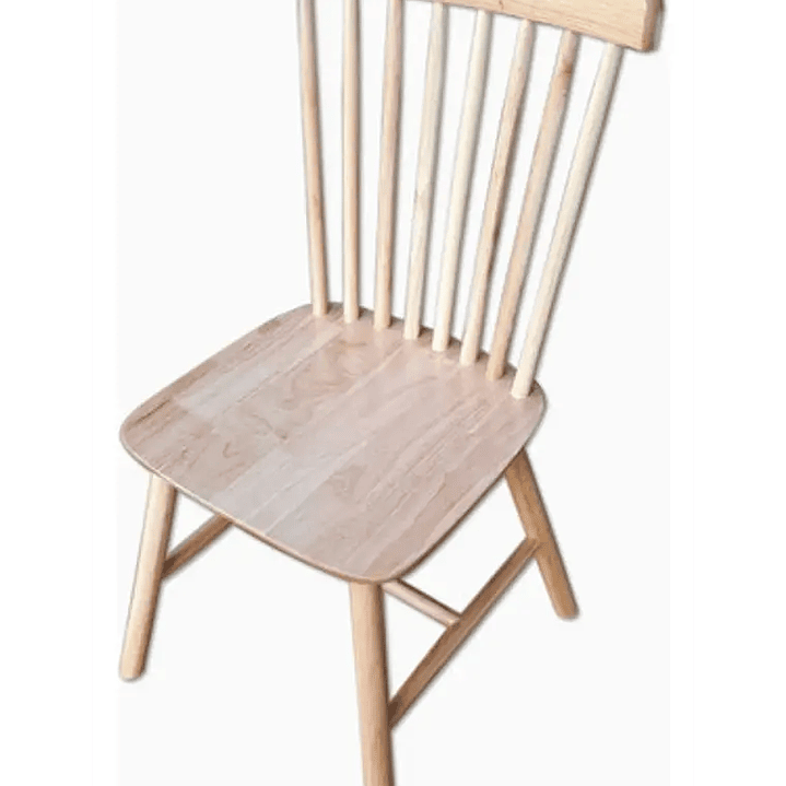 Silla Windsor de Madera Original Barniz Natural 2